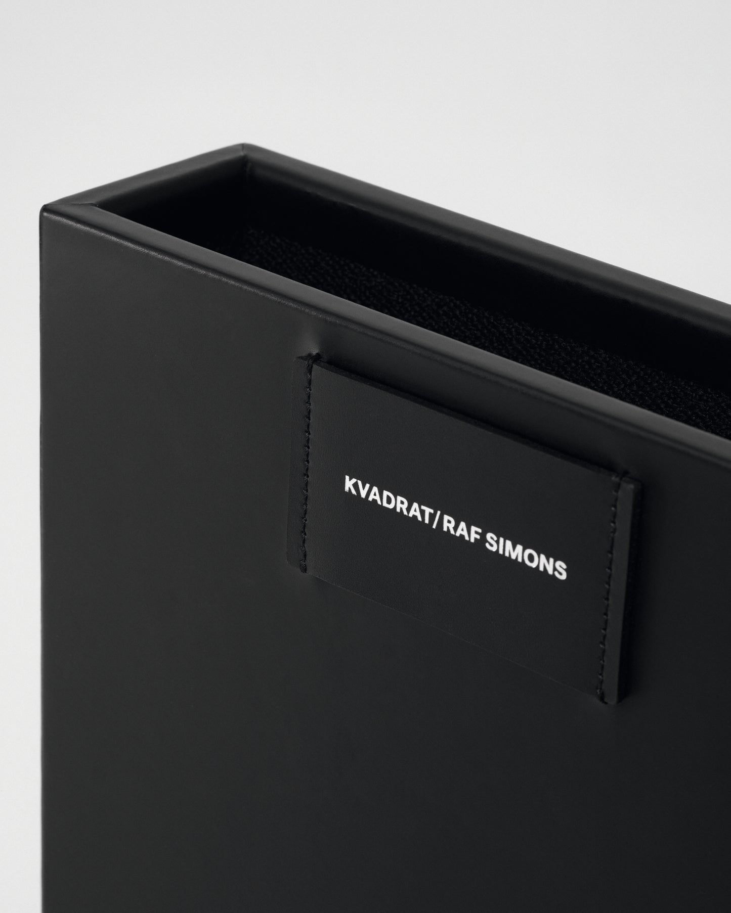 Leather Accessory Box | Black