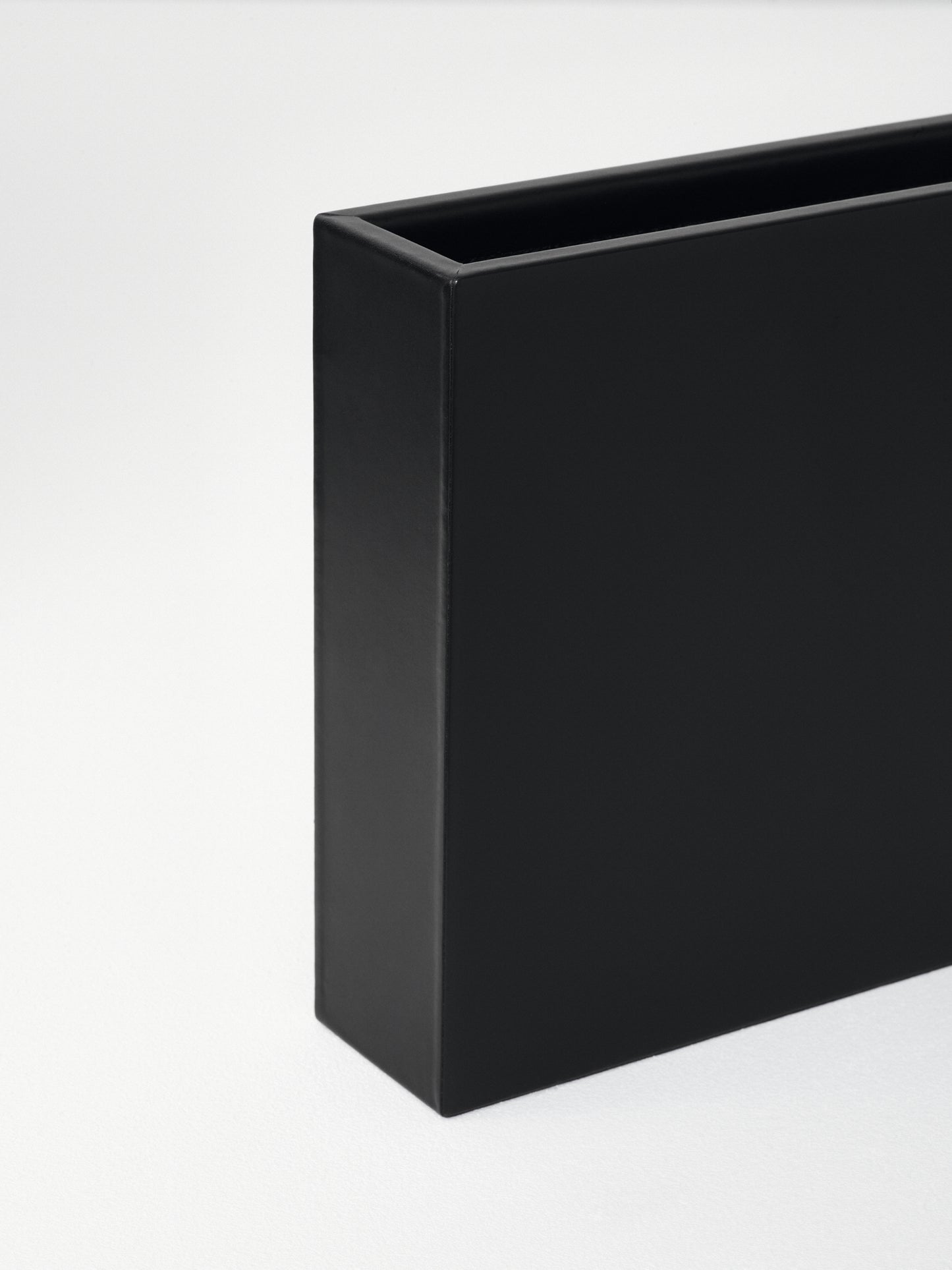 Leather Accessory Box | Black