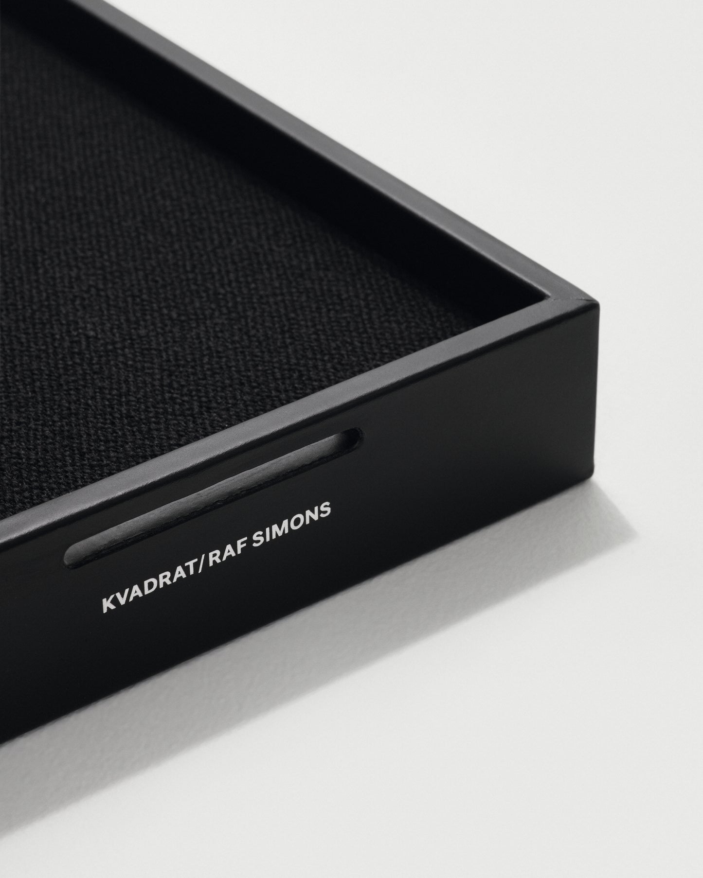 Leather Mirror Tray | Black