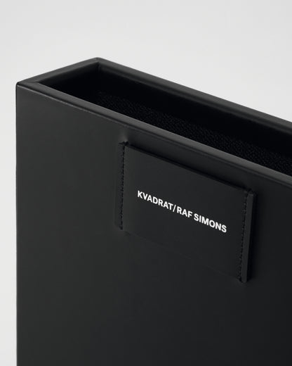 Leather Accessory Box | Black