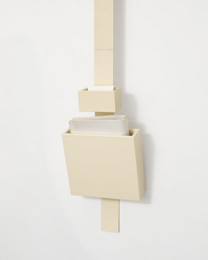 kvadrat raf simons off white leather accessory box  