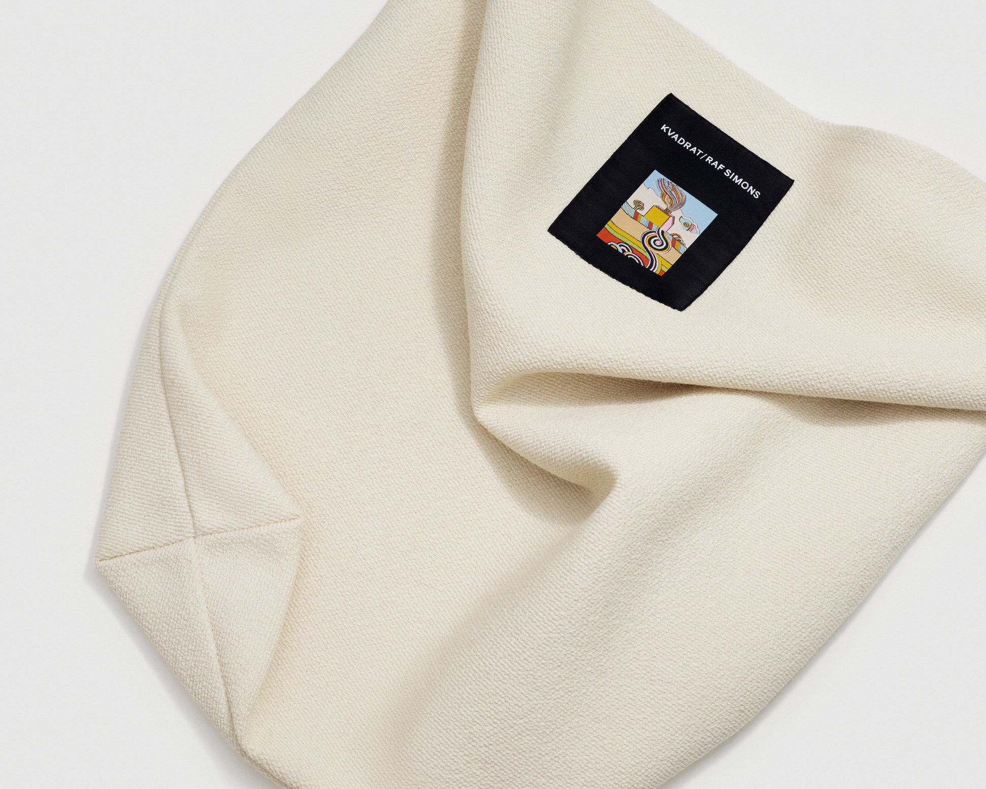 kvadrat raf simons vidar shopping bag off white 