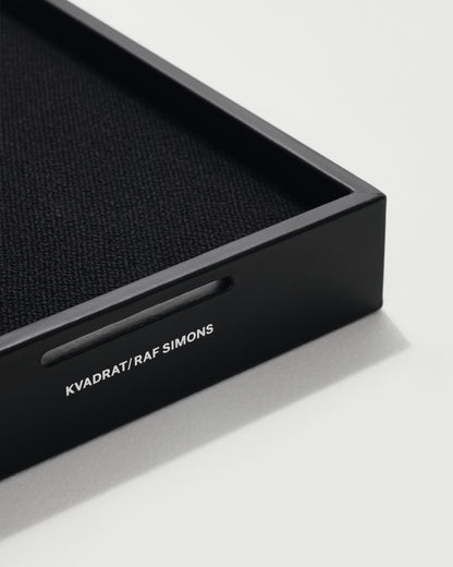 Leather Mirror Tray | Black