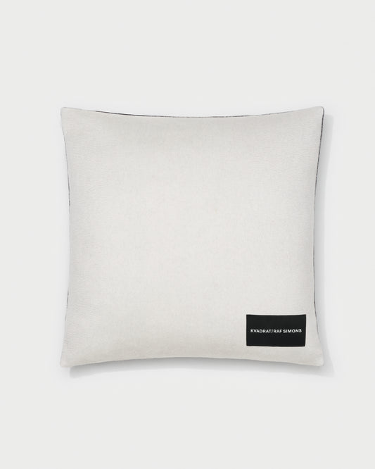 kvadrat raf simons cashmere cushion black white