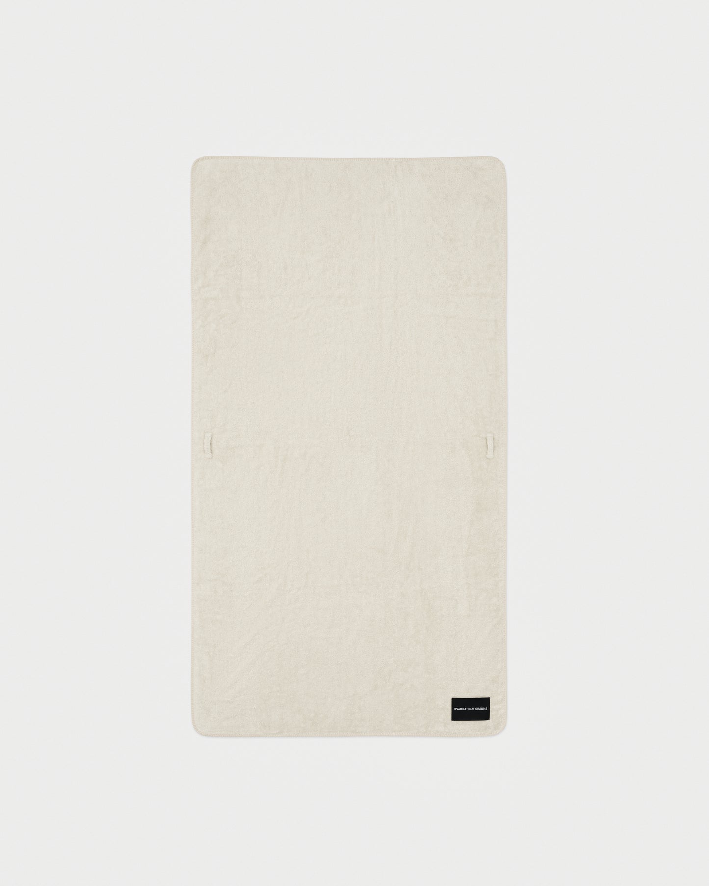 kvadrat raf simons whipstitch towel off white