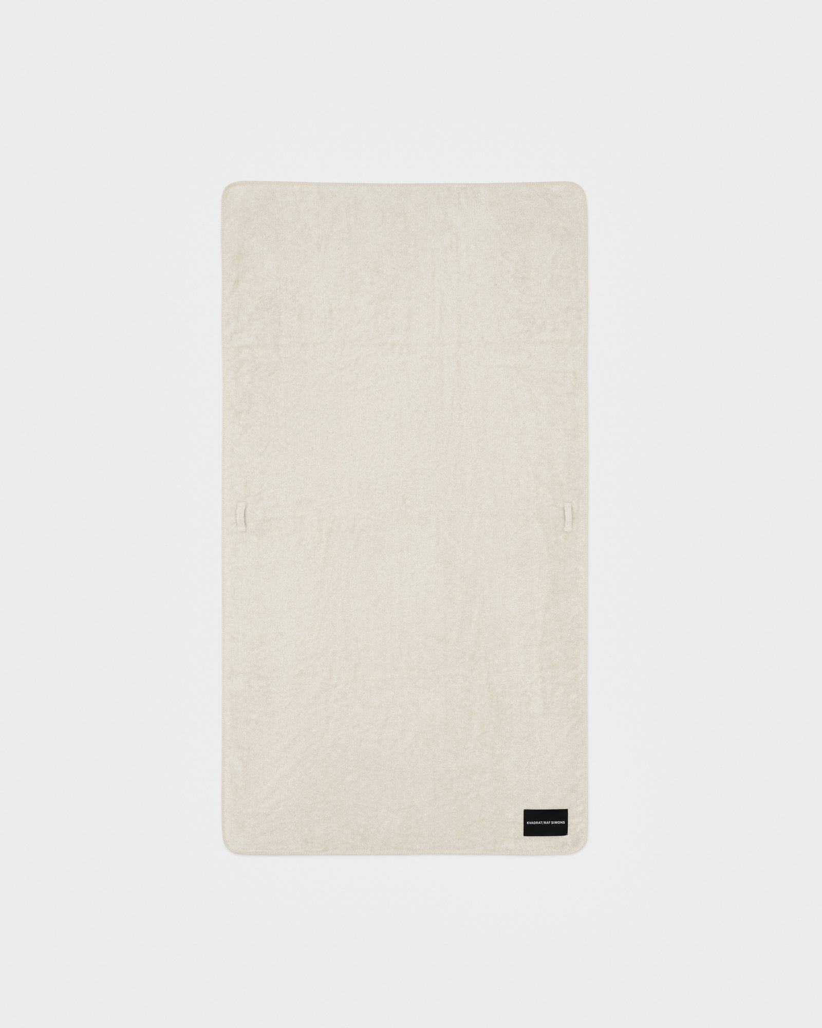 kvadrat raf simons whipstitch towel off white